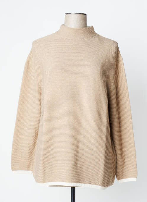 Pull tunique beige STREET ONE pour femme