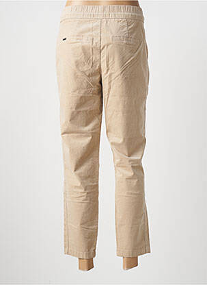 Pantalon 7/8 stretch taille normale beige STREET ONE femme
