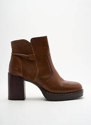 Bottines/Boots marron RIEKER pour femme