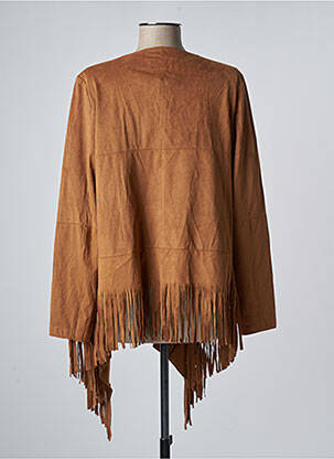 Veste casual tissage suedine beige BEST MOUNTAIN femme