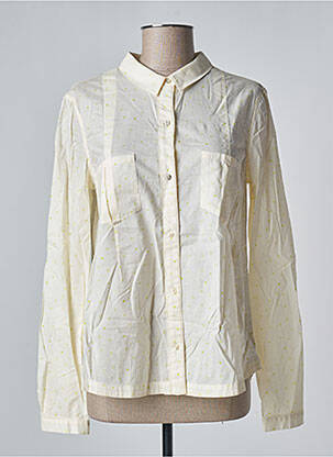 Chemisier poches poitrine manches longues jaune CLOSED femme