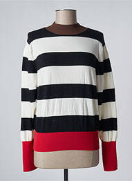 Pull stretch manches longues noir SYM femme