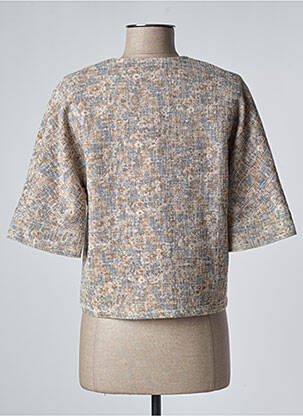 Blouse manches courtes manches courtes vert ROSEANNA femme
