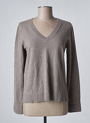 Pull beige REPEAT pour femme