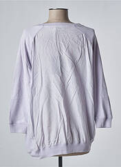 Sweat-shirt violet CLOSED pour femme seconde vue