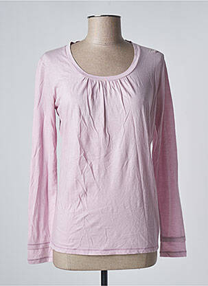 T-shirt rose LUISA CERANO pour femme