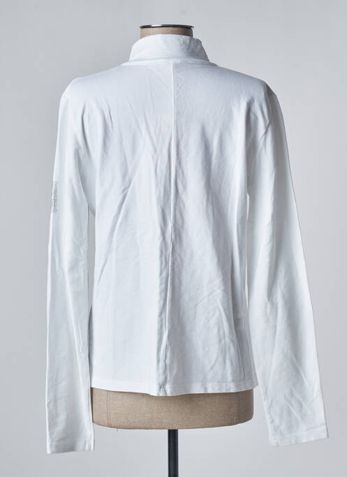 Veste casual coupe droite blanc DEHA femme