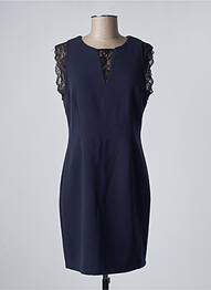 Robe mi-longue sans manche sans manche bleu SOPHYLINE femme