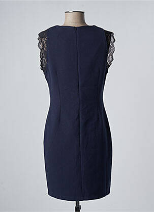 Robe mi-longue sans manche sans manche bleu SOPHYLINE femme