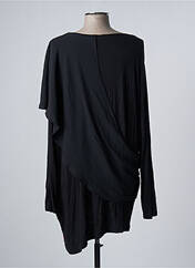 Robe mi-longue noir LADY BELLE pour femme seconde vue