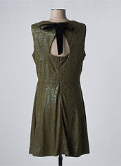 Robe mi-longue vert SOPHYLINE pour femme seconde vue