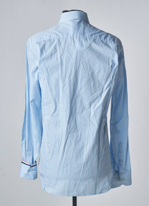 Chemise manches longues bleu GIANNI FERRUCCI pour homme