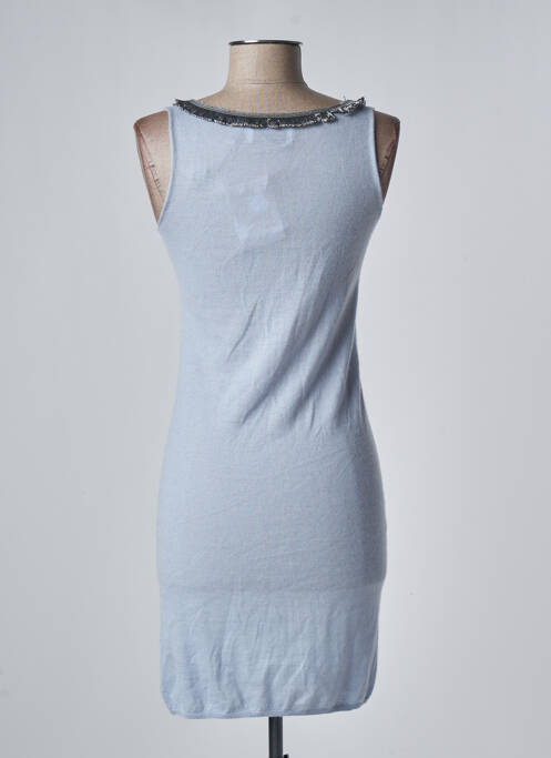 Robe mi-longue bleu ALLUDE pour femme