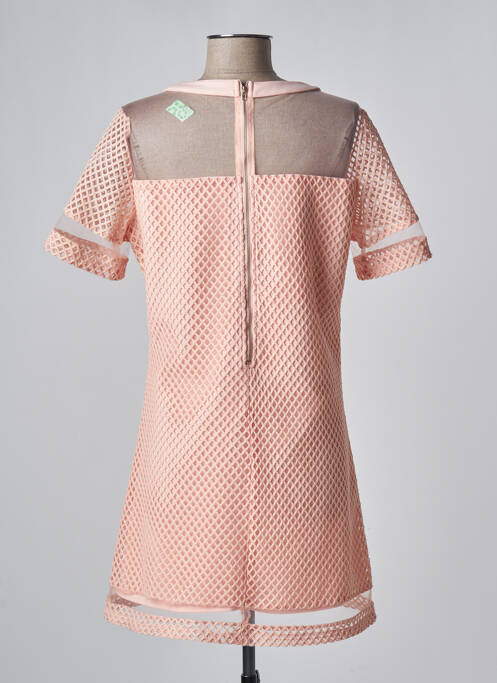 Robe mi-longue rose SO SWEET pour femme