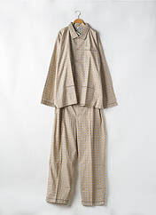 Pyjama beige CLASSIC GENERATION pour homme seconde vue