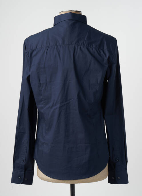 Chemise manches longues bleu RED SOUL pour homme