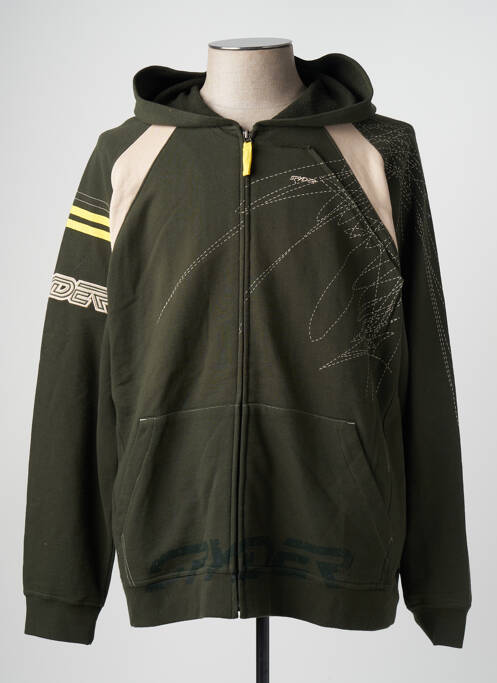 Veste casual vert SPYDER pour homme