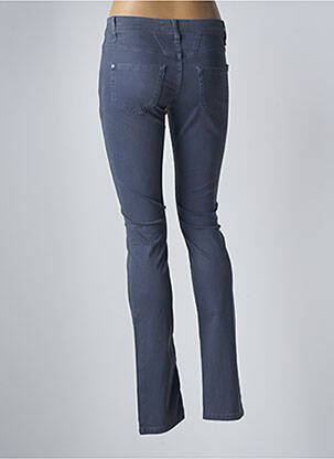 Pantalon droit stretch taille normale bleu CLOSED femme