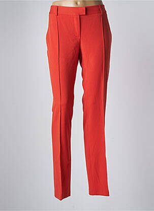Pantalon droit stretch taille normale orange PAUL & JOE femme