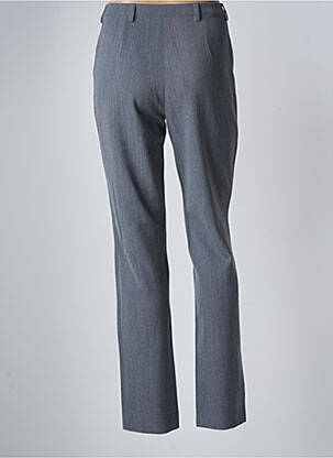 Pantalon droit stretch taille haute gris ZAFFIRI femme
