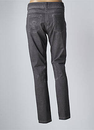 Pantalon slim stretch taille normale gris ET COMPAGNIE femme