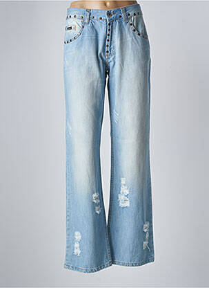 Jeans coupe large bleu DOLCE & GABBANA pour femme
