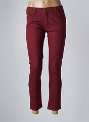 Pantalon 7/8 rouge SUNCOO pour femme seconde vue