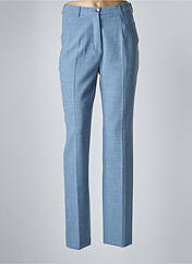 Pantalon droit bleu SYM pour femme seconde vue