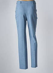 Pantalon droit bleu SYM pour femme seconde vue