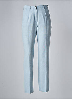 Pantalon droit bleu SYM pour femme