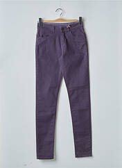 Pantalon slim violet ET COMPAGNIE pour femme seconde vue