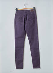 Pantalon slim violet ET COMPAGNIE pour femme seconde vue