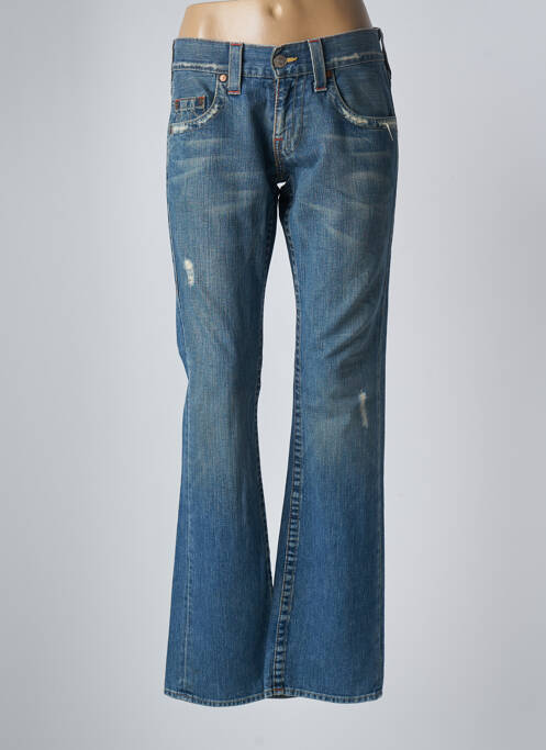 Jeans bootcut bleu TRUE RELIGION pour femme