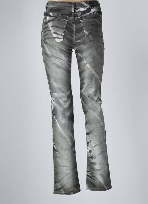 Jeans coupe droite vert PIANURASTUDIO pour femme