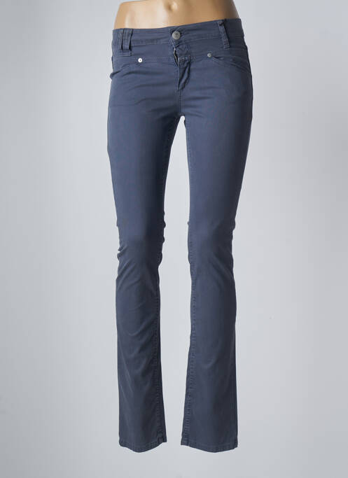 Pantalon droit bleu CLOSED pour femme