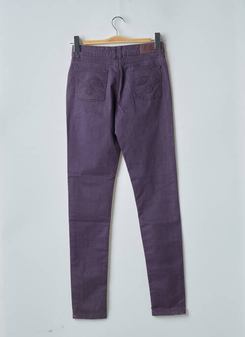 Pantalon slim violet ET COMPAGNIE pour femme