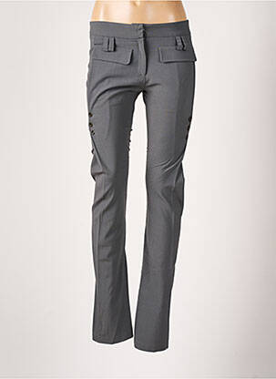 Pantalon slim taille basse taille basse gris TXELL MIRAS femme
