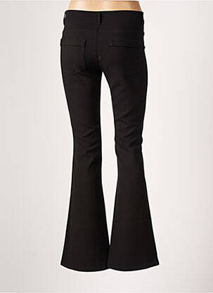 Pantalon slim taille haute taille haute noir DENIM STUDIO femme