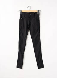 Pantalon slim skinny taille haute noir M&C femme