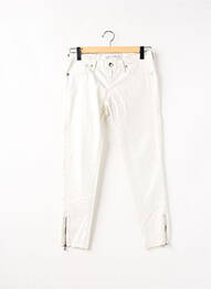 Pantalon poches taille basse blanc TAKE TWO femme