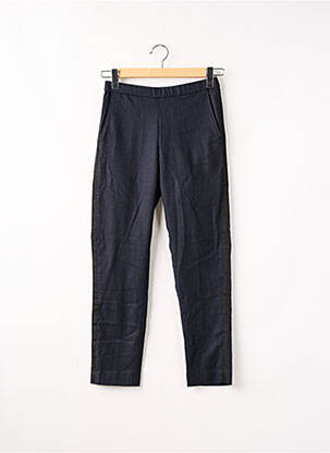 Pantalon slim taille élastique bleu HARTFORD femme