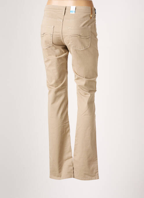 Pantalon droit beige TRUSSARDI JEANS pour femme