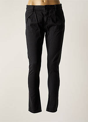 Pantalon slim taille basse taille basse noir LE TEMPS DES CERISES femme