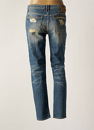 Jeans coupe slim slim taille basse bleu LE TEMPS DES CERISES femme