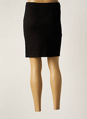Jupe courte taille élastique noir MINIMUM femme