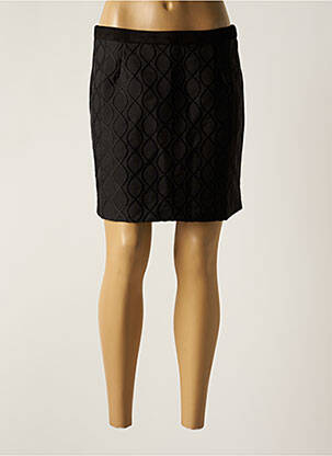 Jupe courte coupe droite noir SOPHYLINE femme