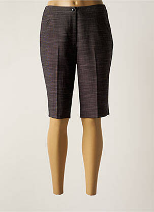 Bermuda coupe chino taille normale gris CHRISTIAN MARRY femme