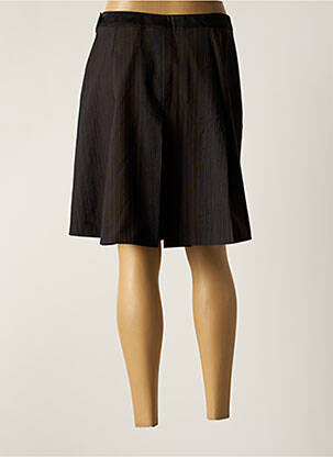 Bermuda coupe jupe culotte taille haute marron PAUL SMITH femme