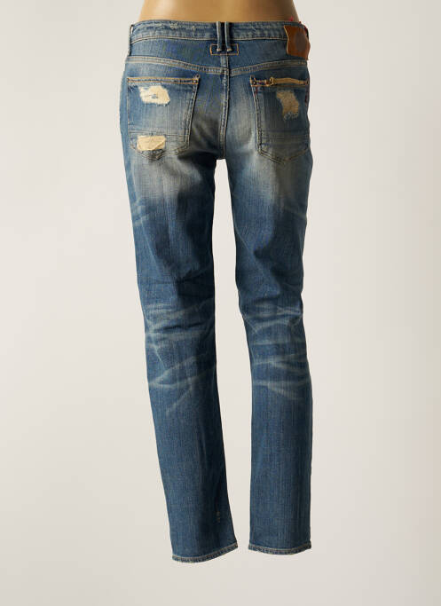 Jeans coupe slim bleu LE TEMPS DES CERISES pour femme