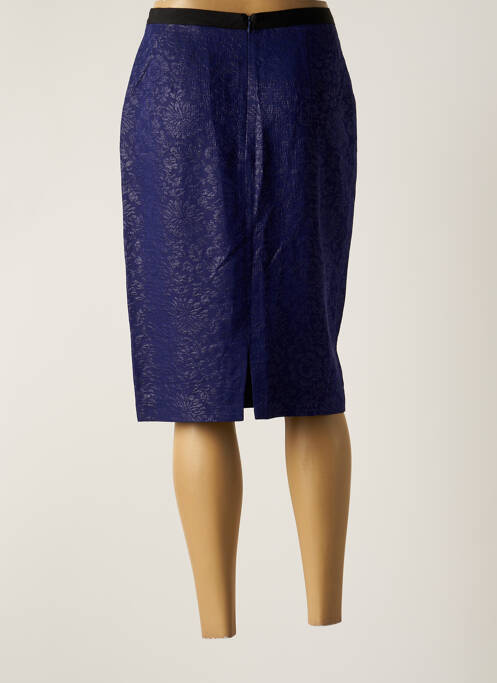 Jupe mi-longue bleu ARMAND VENTILO pour femme